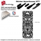 Sticker Amortisseur VTT FOX Tribal Bonbonne