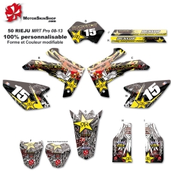 Kit déco 50 Rieju étoile 08-13 50CC à boite Perso