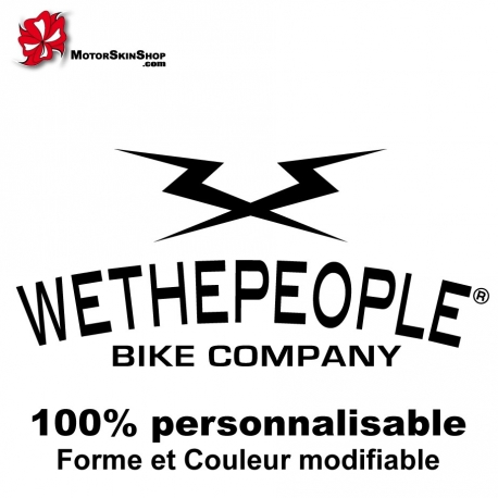 Sticker vélo Wethepeople BMX