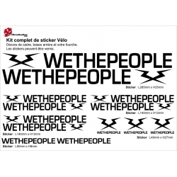 Sticker cadre BMX Wethepeople