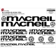 Sticker cadre BMX MacNeil