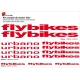 Sticker cadre BMX Flybikes