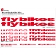 Sticker cadre BMX Flybikes