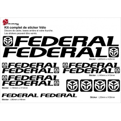 Sticker cadre BMX Federal