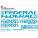 Sticker cadre BMX Federal