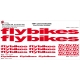 Sticker Kit cadre BMX Flybikes Taille XXl