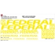 Sticker Kit cadre BMX Federal Taille XXl