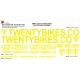 Sticker Kit cadre BMX Twenty Taille XXl