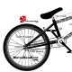 Sticker cadre Vélo BMX Tribal Sticker complet