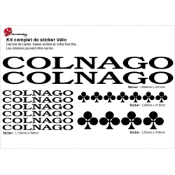 Sticker cadre vélo Colnago