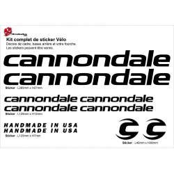 Sticker cadre vélo Kit Cannondale