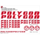 Sticker cadre Polygon