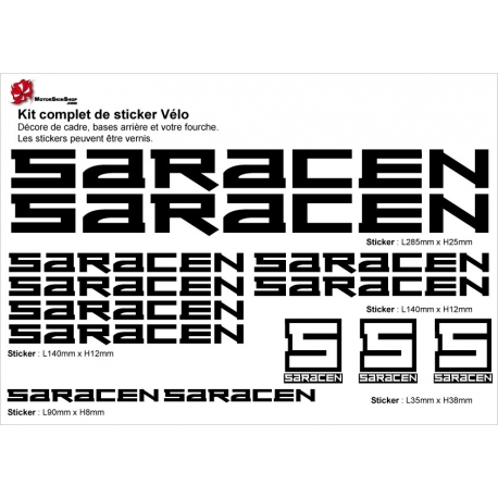 Sticker cadre Saracen