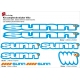 Sticker cadre Sunn