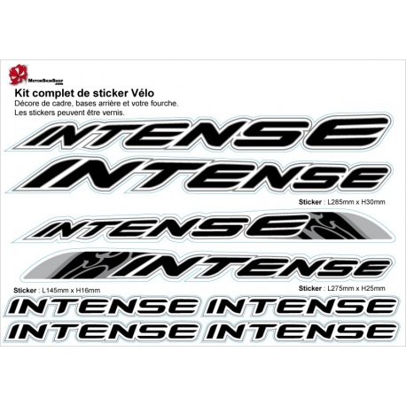 Sticker cadre Intense