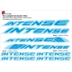 Sticker cadre Intense