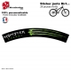 Sticker jante Dirt VTT Monster Energy