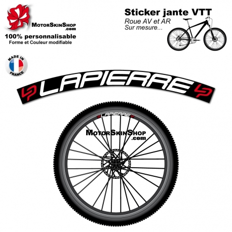 Sticker jante VTT Lapierre