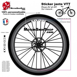 Sticker jante VTT Look