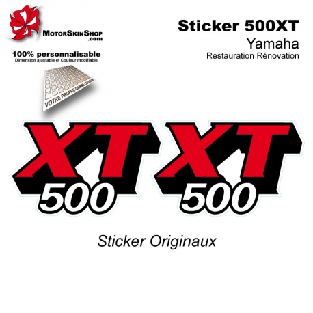 Sticker 500XT Moto Yamaha