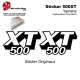 Sticker 500XT Moto Yamaha