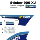 Sticker 900 XJ Yamaha