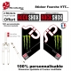 Sticker fourche Sid Monster Energy