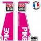 Sticker fourche Pike Rock Shox Rose 2013