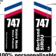 Sticker fourche vélo VTT Personnalisé