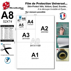 Film de Protection Universel VTT, Vélo, Moto, Voiture