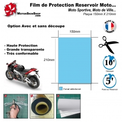 Film de Protection réservoir Moto Sportive, Routière