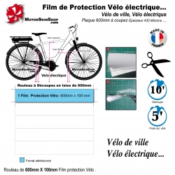 Film de protection Vélo électrique, ville