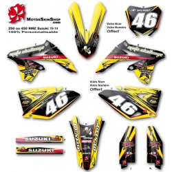 Kit déco 250 RMZ Suzuki 10-14-15