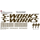 Sticker cadre S Works Specialized Taille XXl