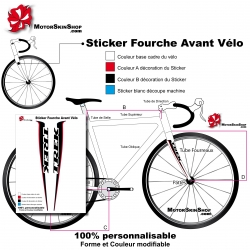 Sticker fourche Trek Couleur