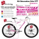 Sticker cadre complet Scott VTT XXL