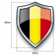 Sticker Drapeau national Belge