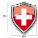 Sticker Drapeau national Suisse
