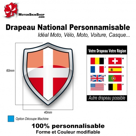 Sticker Drapeau Savoie