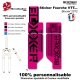 Sticker fourche Neon Boxxer Rose 2012 Factory