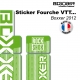 Sticker fourche Neon Boxxer Vert 2012