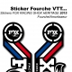 Sticker Fox Racing Shox Heritage 2015 France