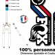 Sticker Fox Racing Shox Heritage 2015 France