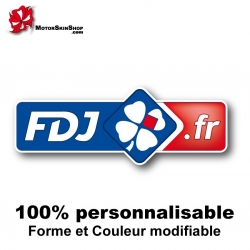 Sticker FDJ vélo