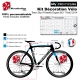 Sticker cadre Pinarello Dogma 65.1 Think2 2014