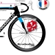 Sticker cadre Pinarello Dogma 65.1 Think2 2014