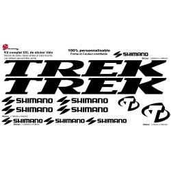 Sticker cadre Trek Shimino Campagnolo XXL