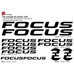 Sticker cadre Focus Vélo