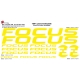 Sticker cadre Focus Vélo Taille XXl