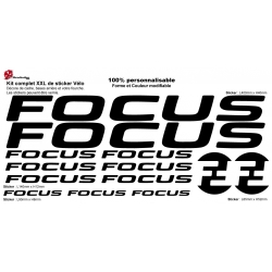 Sticker cadre Focus Vélo Taille XXl